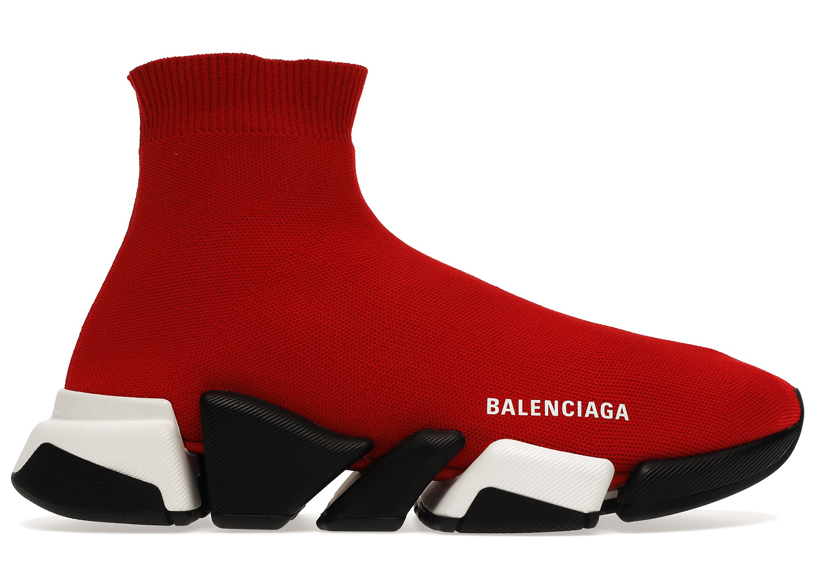 2020 Balenciaga Sneakers Speed Running Shoes Trainer Casual Shoes men and  women Black White Red Luxury