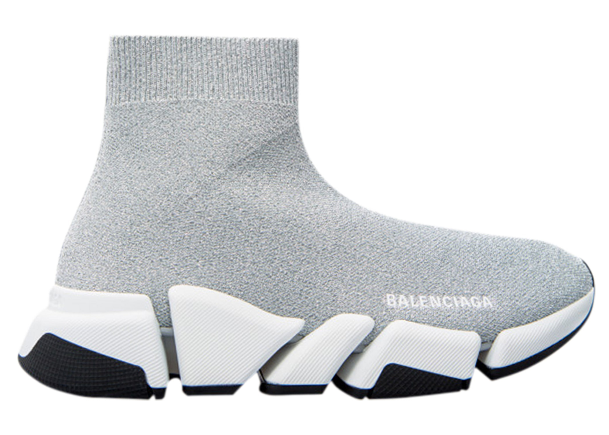 silver balenciaga speed