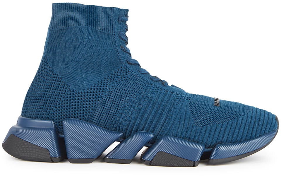 BALENCIAGA Speed 2.0 stretch-knit high-top sneakers