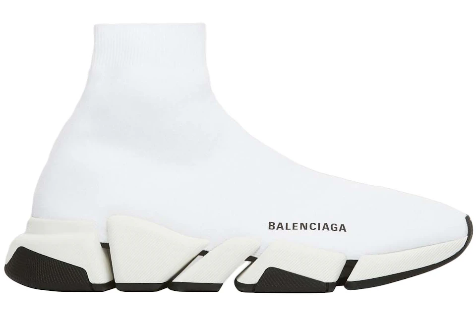 Balenciaga Speed 2.0 White Black (W)
