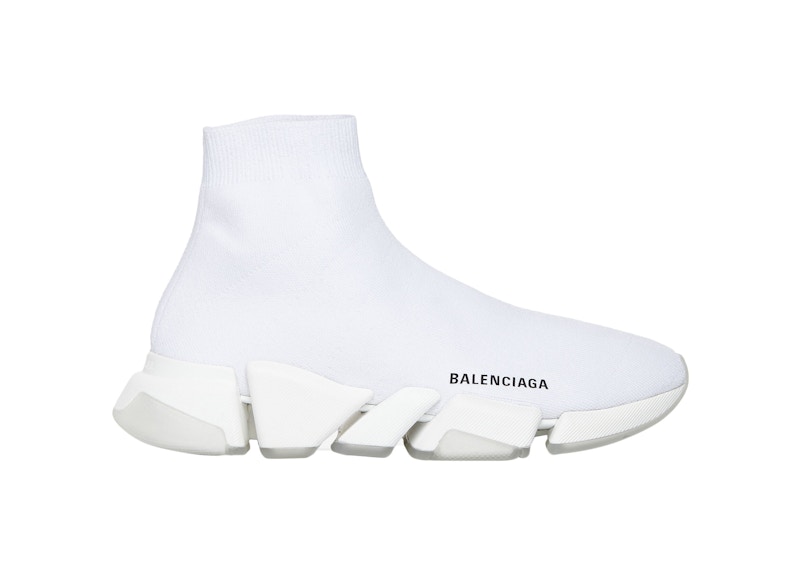 balenciaga speed 2.0 white