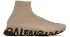 Balenciaga Speed Beige Schwarz