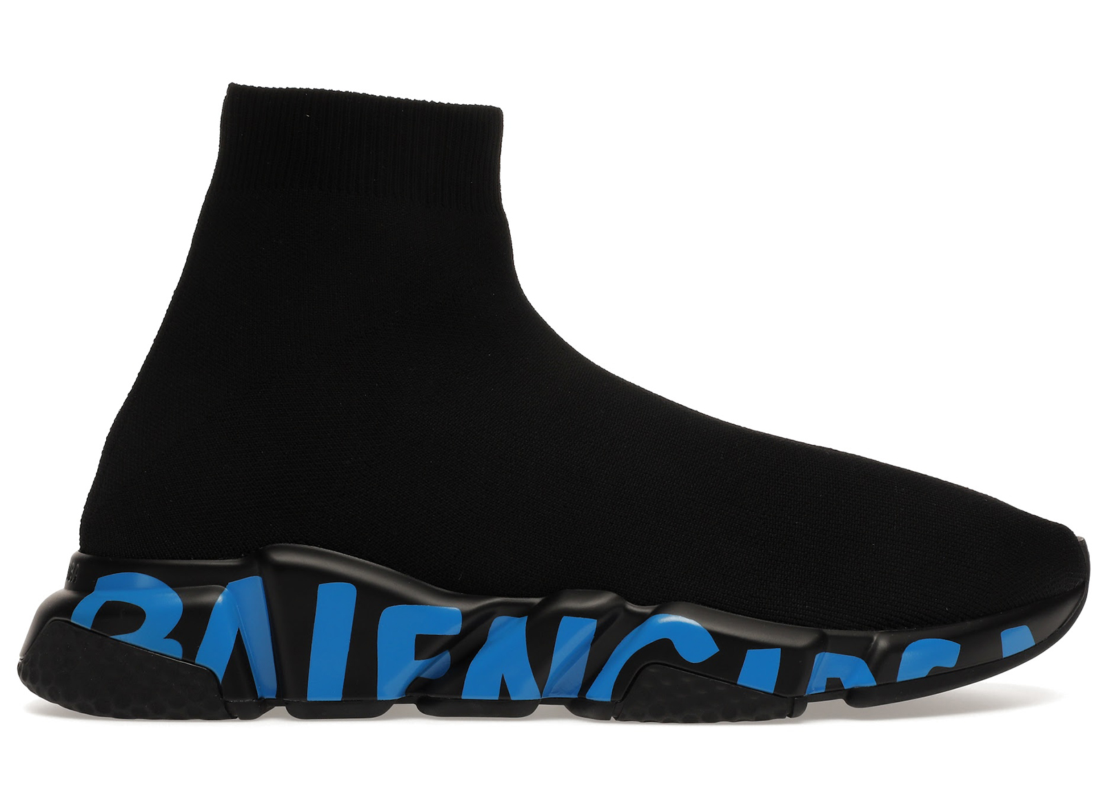 Buy Balenciaga Speed Knit Trainer Black Blue  587286 W1703 1071  Black   GOAT