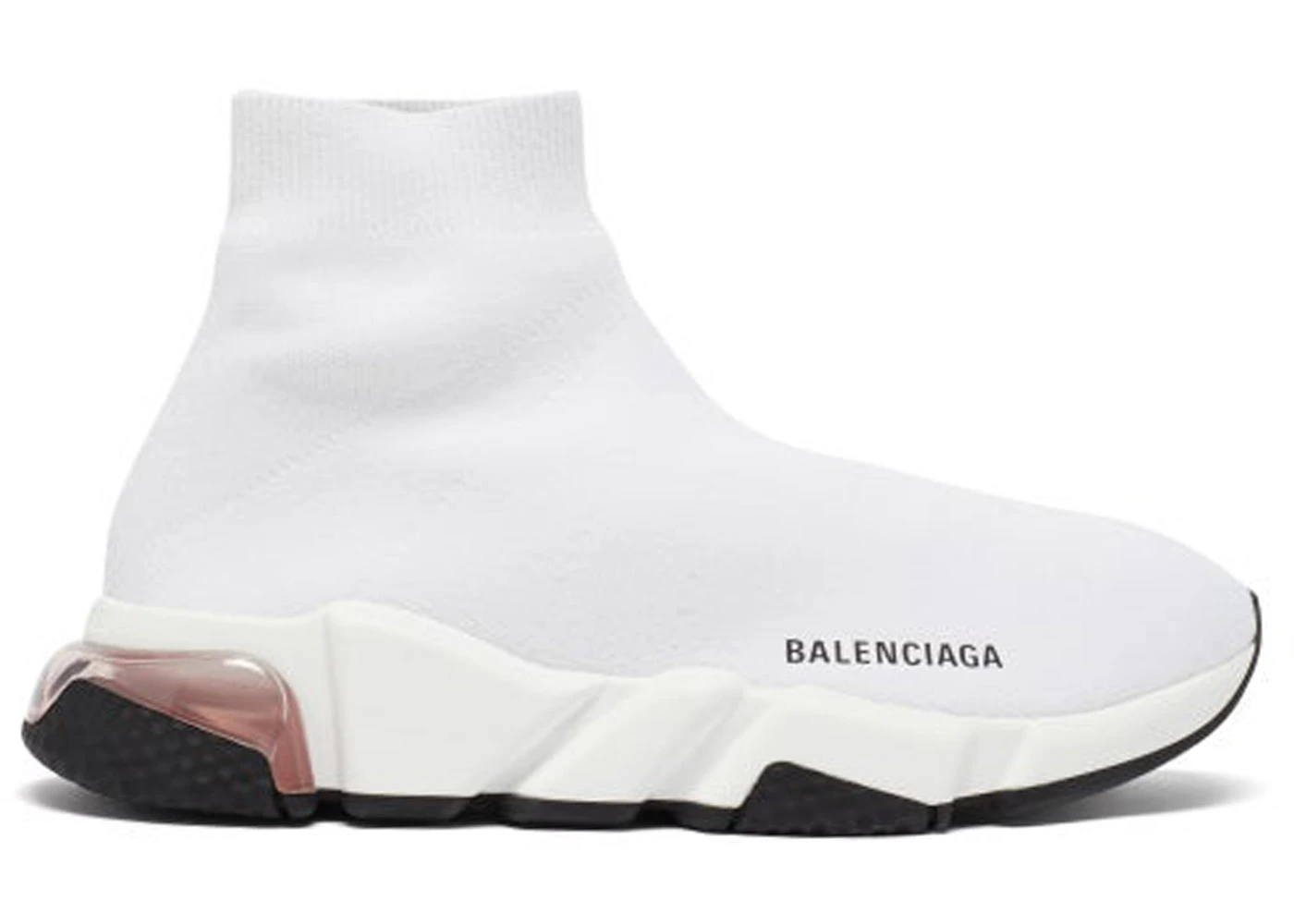 All white balenciaga speed Clearance