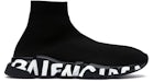 Balenciaga Speed Graffiti Turnschuhe Schwarz