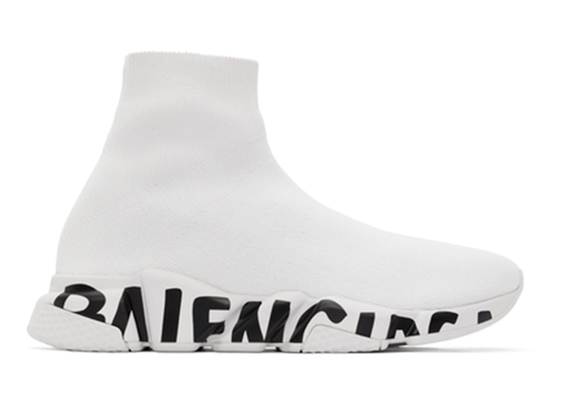 balenciaga graffiti speed trainer