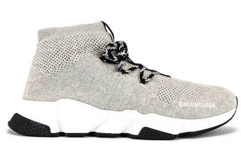 Balenciaga Speed Lace Up Grey White Black (Women's