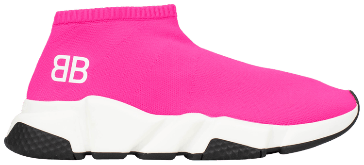Boots Balenciaga Pink size 40 EU in Polyester  28689372
