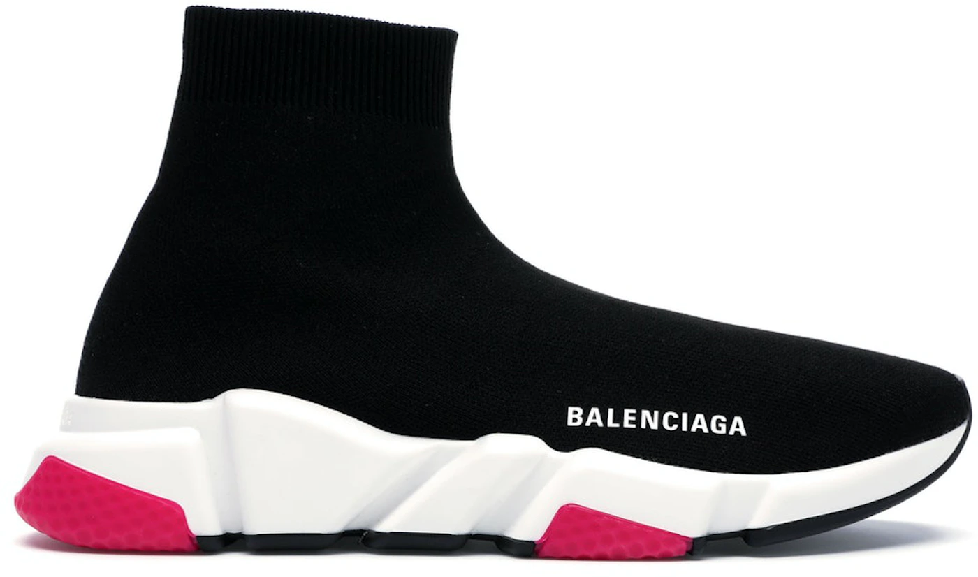 Balenciaga Speed Trainer Black Pink - 540681W05G01000 - US