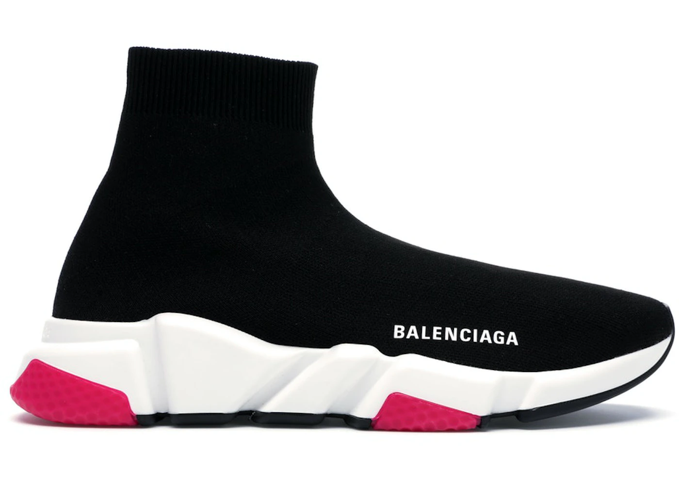 Balenciaga Speed Trainer Black Pink 540681W05G01000 US