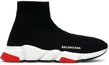 Balenciaga Speed Trainer Black White Black Men's - 506363-W05G0-1000 - US