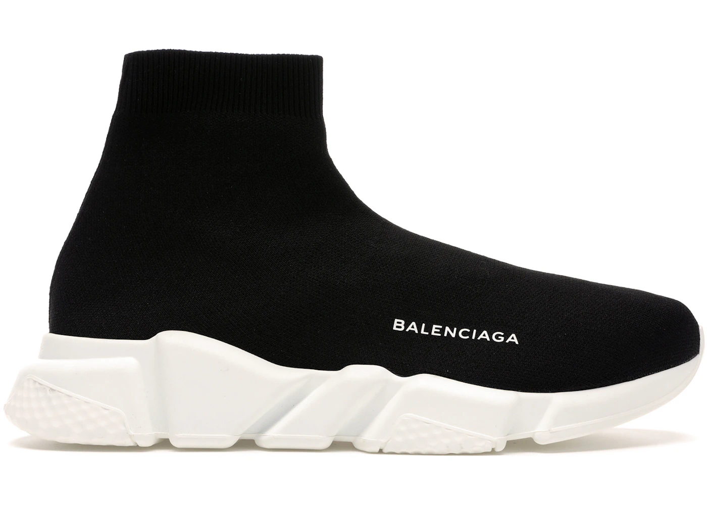 Balenciaga speed sneakers black and white Clearance