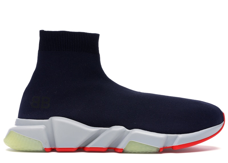 Balenciaga speed trainer bleu new arrivals