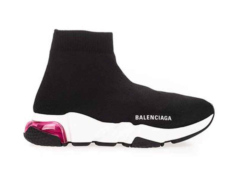 Red women's store balenciaga trainers