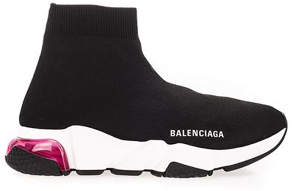 Balenciaga Speed Trainer “Black and Red Clear Sole”