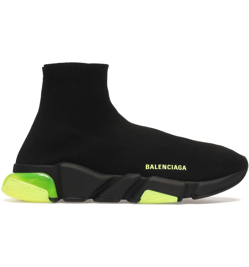 Balenciaga Speed Trainer Clearsole Giallo Fluo Uomo 607544 W05GJ