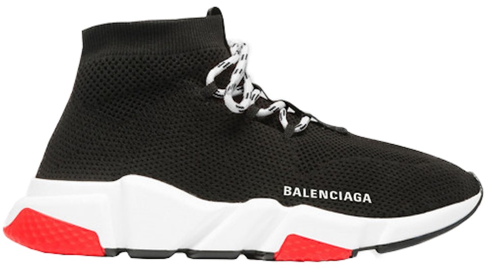 Trainer Lace Up Black Red - 560237W1HP01000 - US