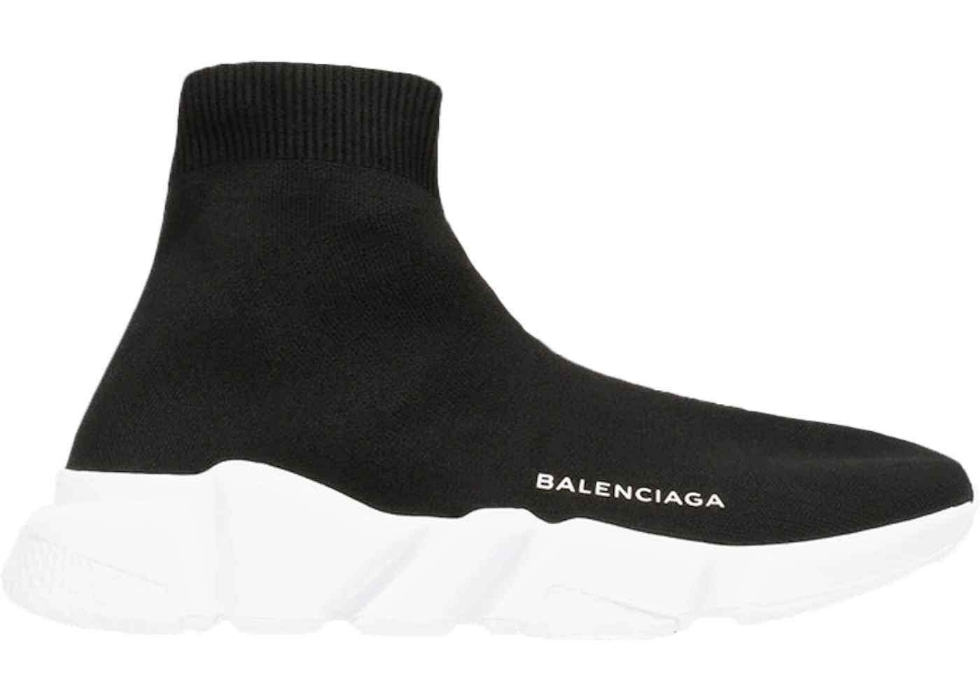 Balenciaga speed 2025 trainer mid black