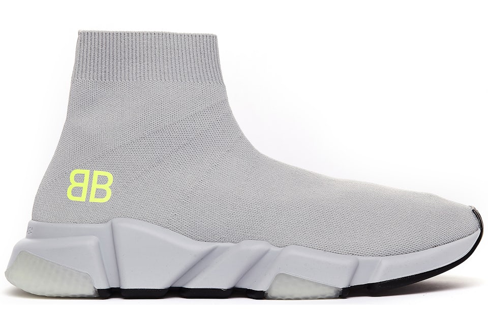 Balenciaga Speed Trainer Mid Grey Women s 517322 W05G0 1214 GB