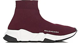 Balenciaga speed top trainer bordeaux