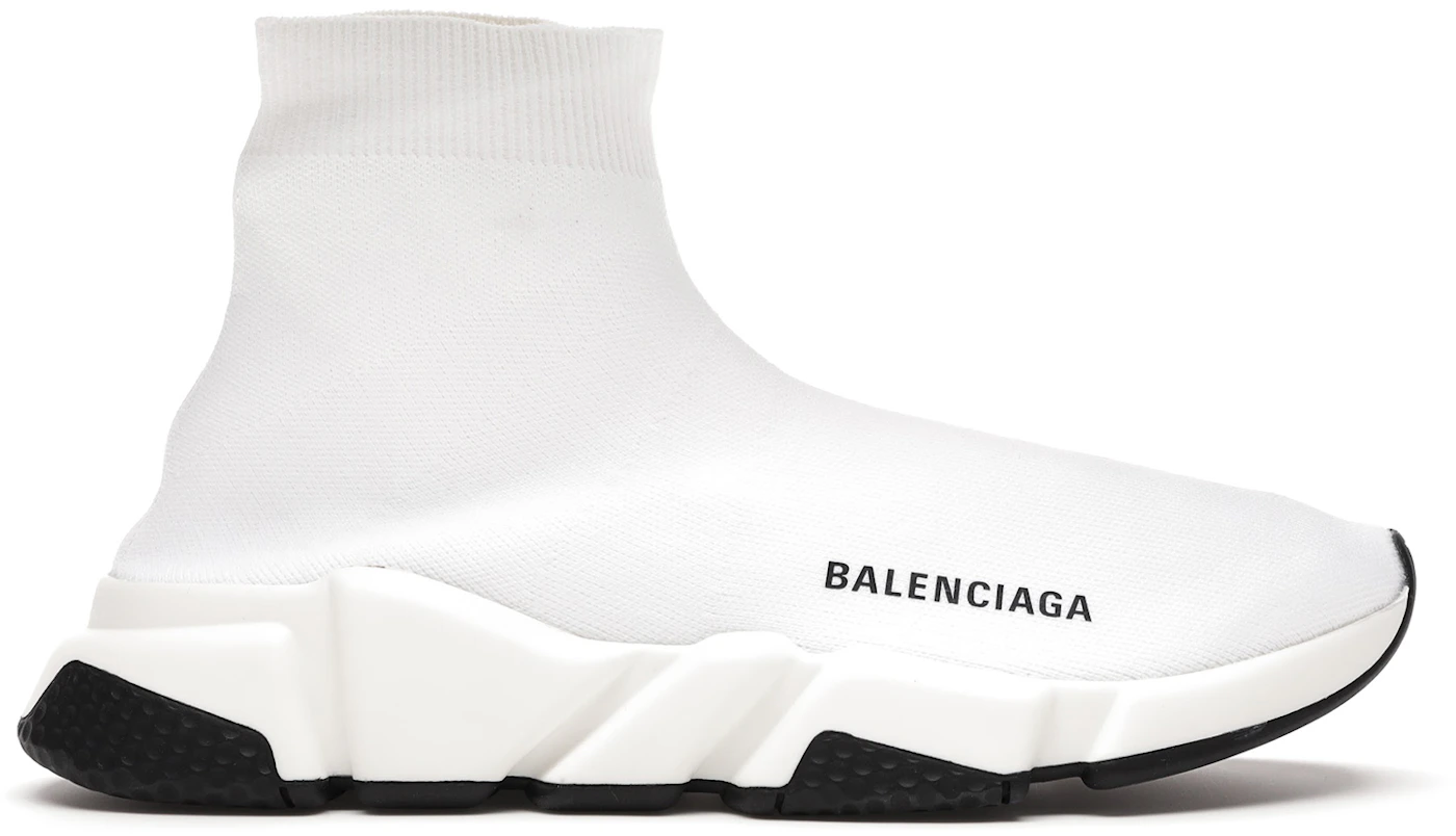 Balenciaga speed trainer white grey red  Balenciaga speed trainer white, Balenciaga  speed trainer, Balenciaga