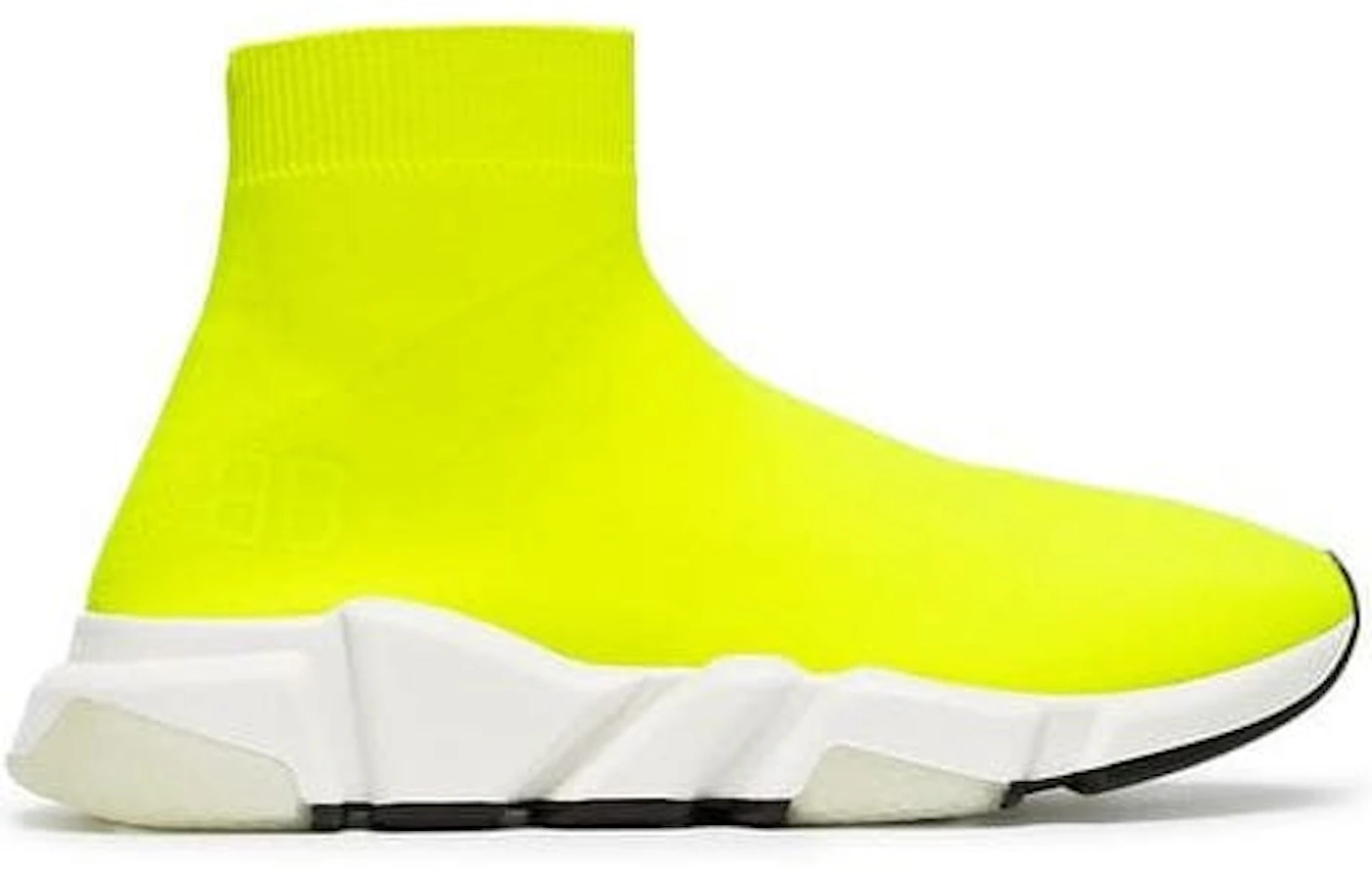 Multicolor Balenciaga speed trainer shoes, Heel Height: Mid ankle