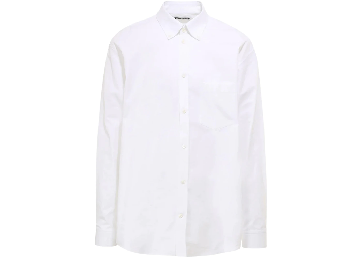 Balenciaga Sponsor Logo Shirt White Men's - US