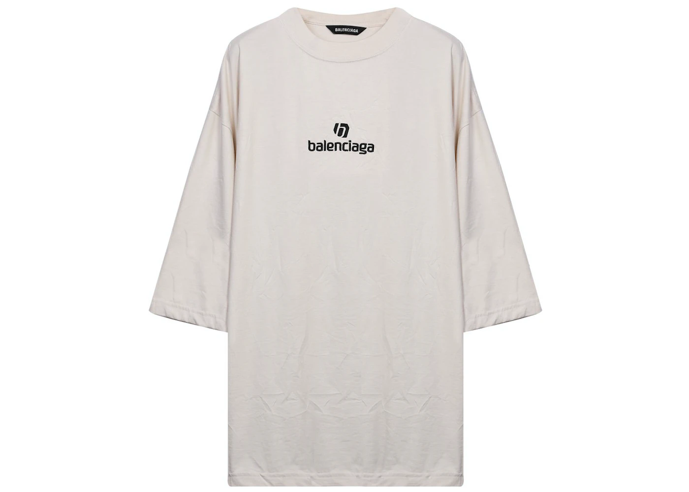Balenciaga Sponsor Medium Fit T-shirt Ivory Men's - SS21 - US