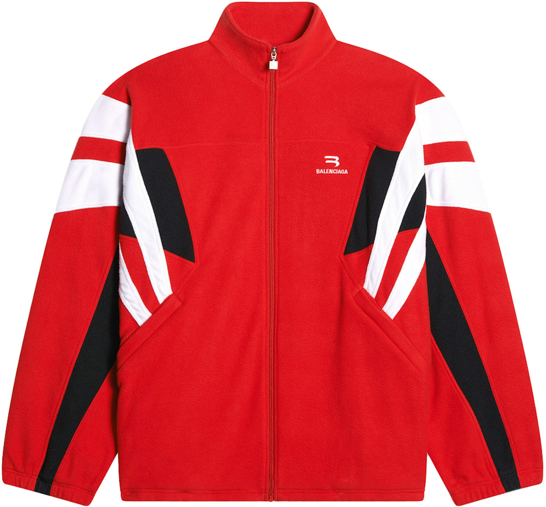 Lav vej Demokratisk parti auroch Balenciaga Sporty B Cosy Tracksuit Large Fit Jacket Red/Black/White - SS22  Men's - US