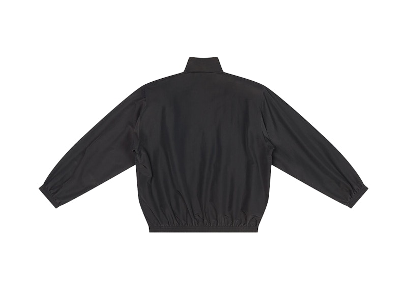 Balenciaga Sporty B Oversized Tracksuit Nylon Jacket Black/White