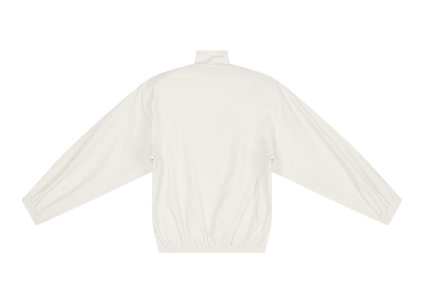 Balenciaga Sporty B Oversized Tracksuit Nylon Jacket White Men's 