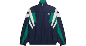 Balenciaga Sporty B Tracksuit Jacket Dark Blue/Green/White