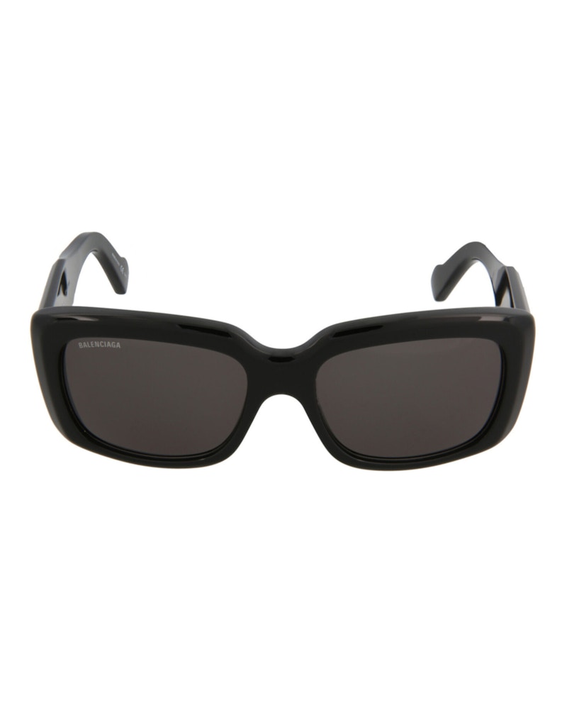 Balenciaga Square-Frame Acetate Sunglasses Black/Black/Grey Balenciaga Square-Frame Acetate Sunglasses Black/Black/Grey