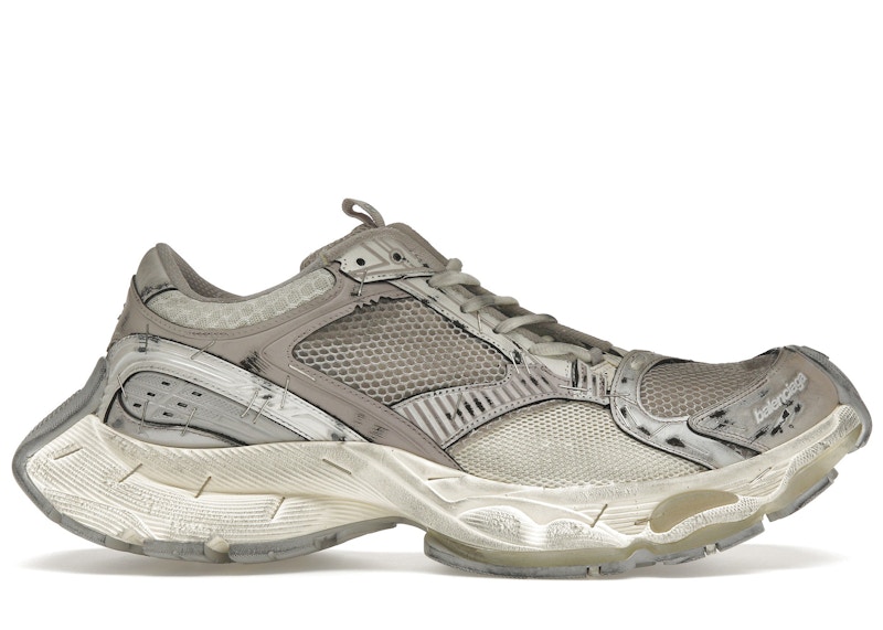 靴 BALENCIAGA stapler beige 39 Balenciaga Stapler Beige Grey Men's - 803681W3ST49191 - US