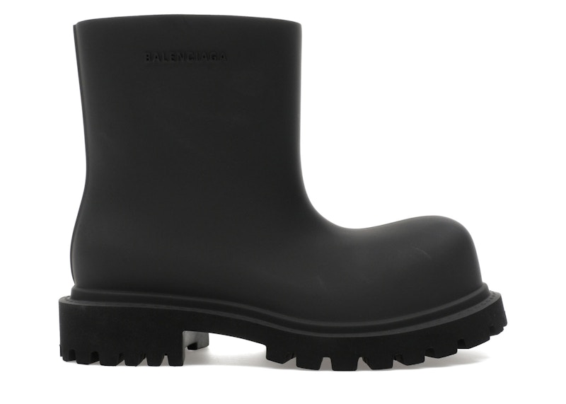 BALENCIAGA MEN'S BALENCIAGA STEROID BOOTIES SNEAKERS IN BLACK