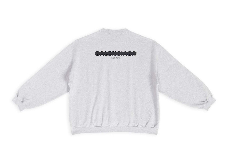 Balenciaga discount sweatshirt grey