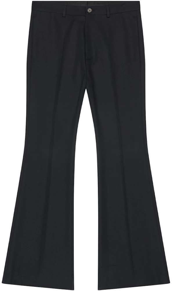 Balenciaga Tailored Flared Regular Fit Pants Black Men's - FW22 - US