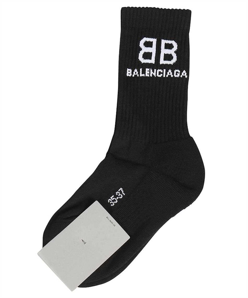 Black and white balenciaga hot sale socks