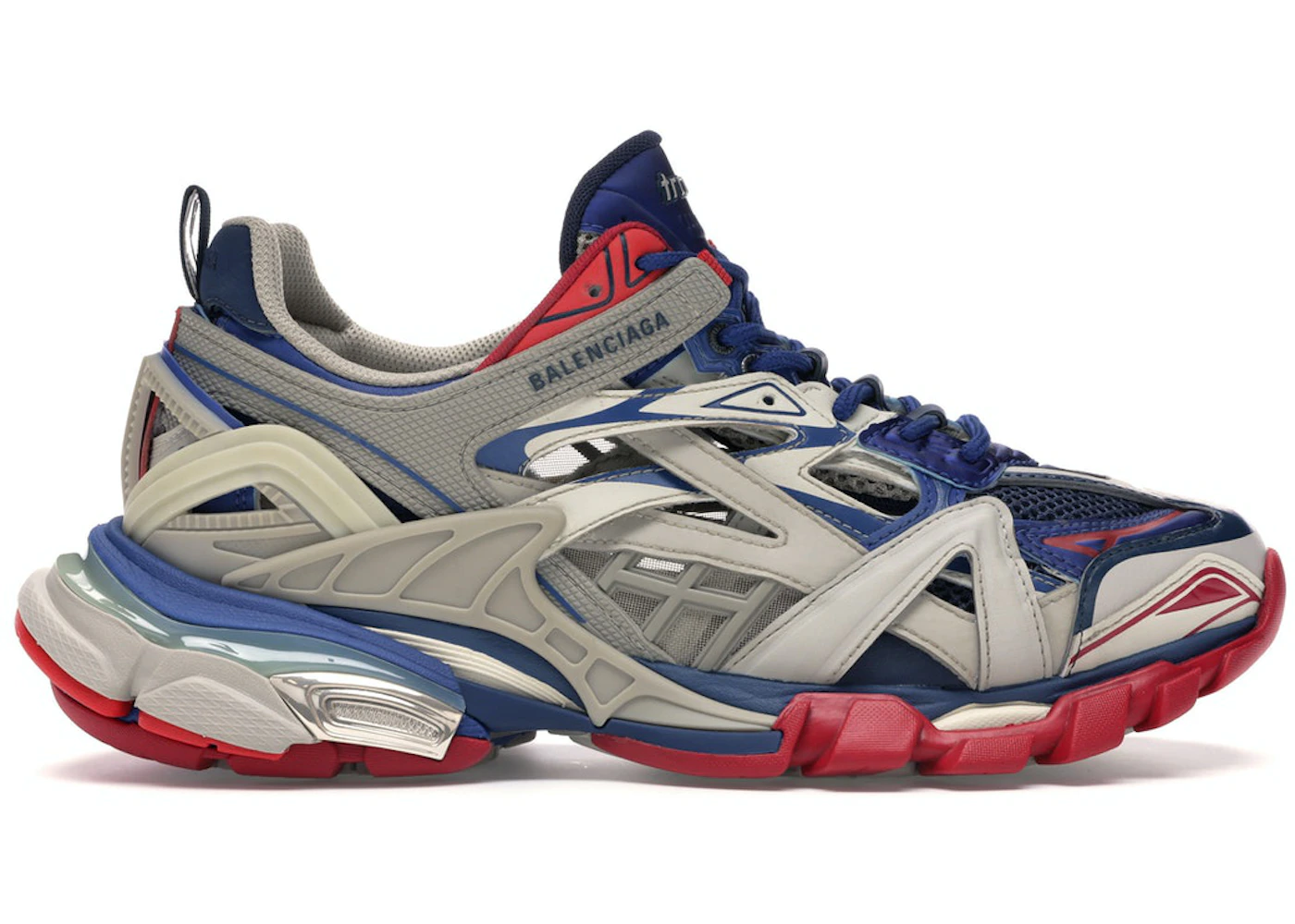 Balenciaga Track 2 Blue Red Men s 568614W2GN28570 US