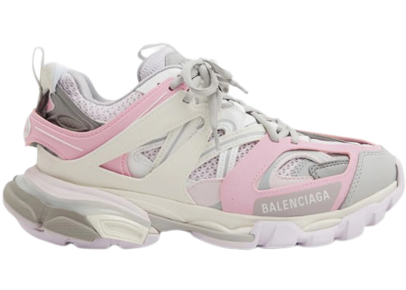 Pink Grey Balenciaga Women's Balenciaga Track Beige Pink Grey