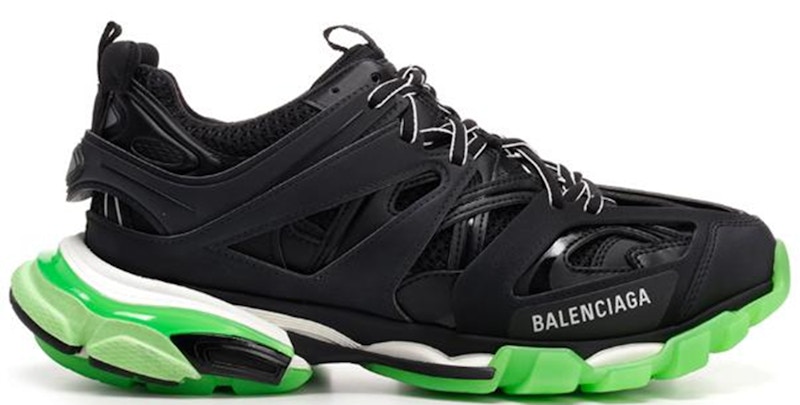 balenciaga track runner glow in the dark