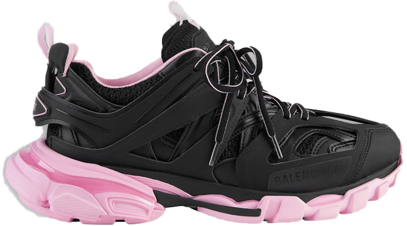 sne hvid femte Formand Balenciaga Track Black Pink (W) - 542436W3AC11050