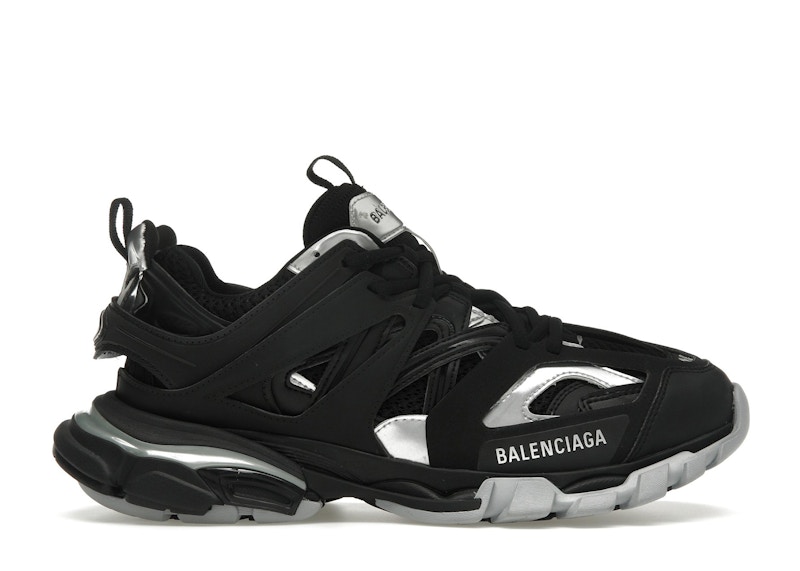 Pre-owned Balenciaga Track (women's) Sneakers In Black/silver
