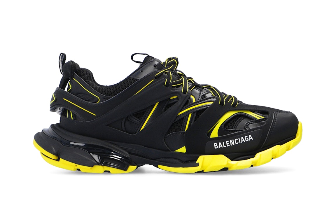 Pre-owned Balenciaga Track Black Yellow