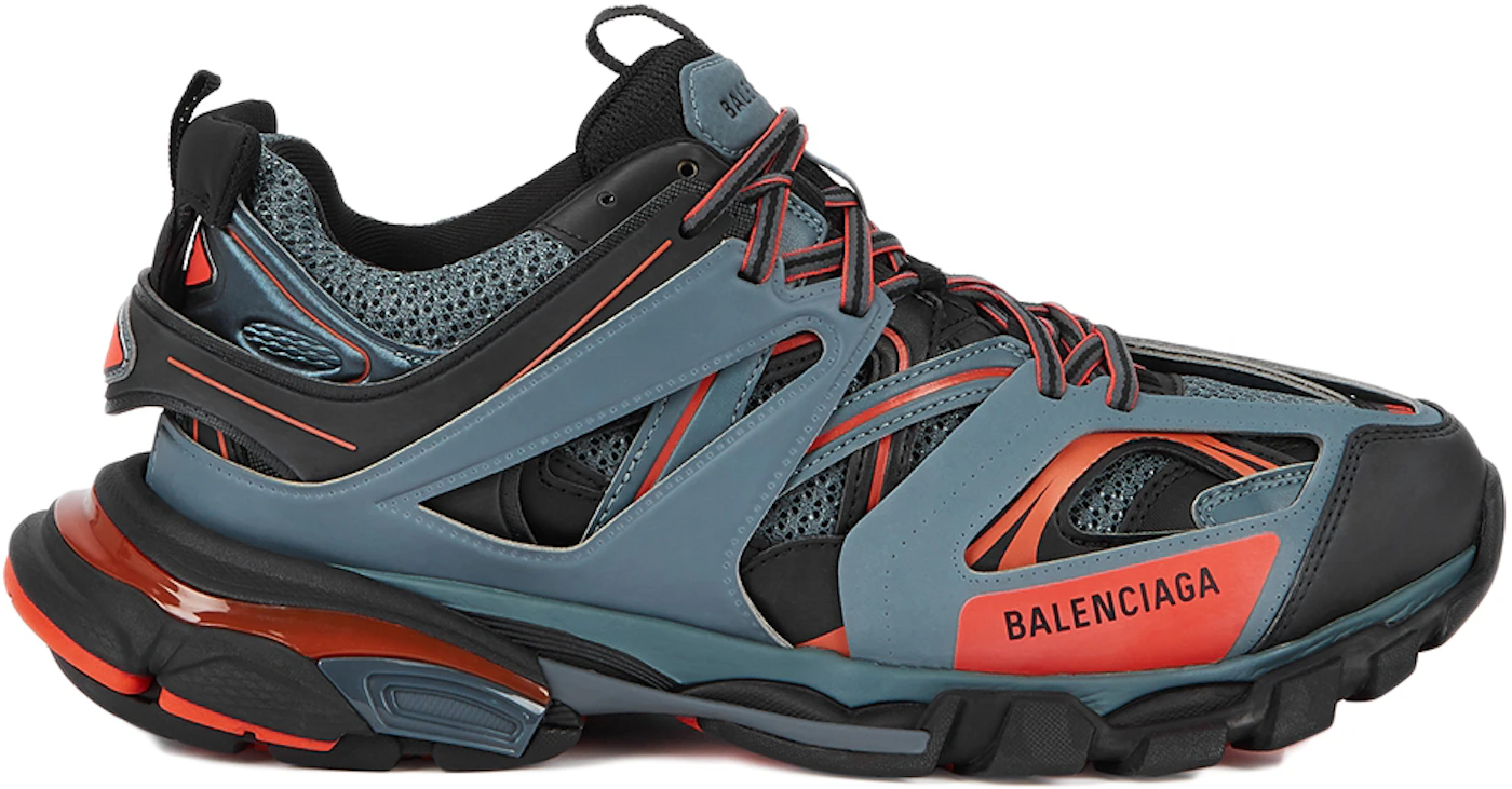 Buy Balenciaga Track LED Sneaker 'Red Dark Grey' - 555036 W3AD3 6129