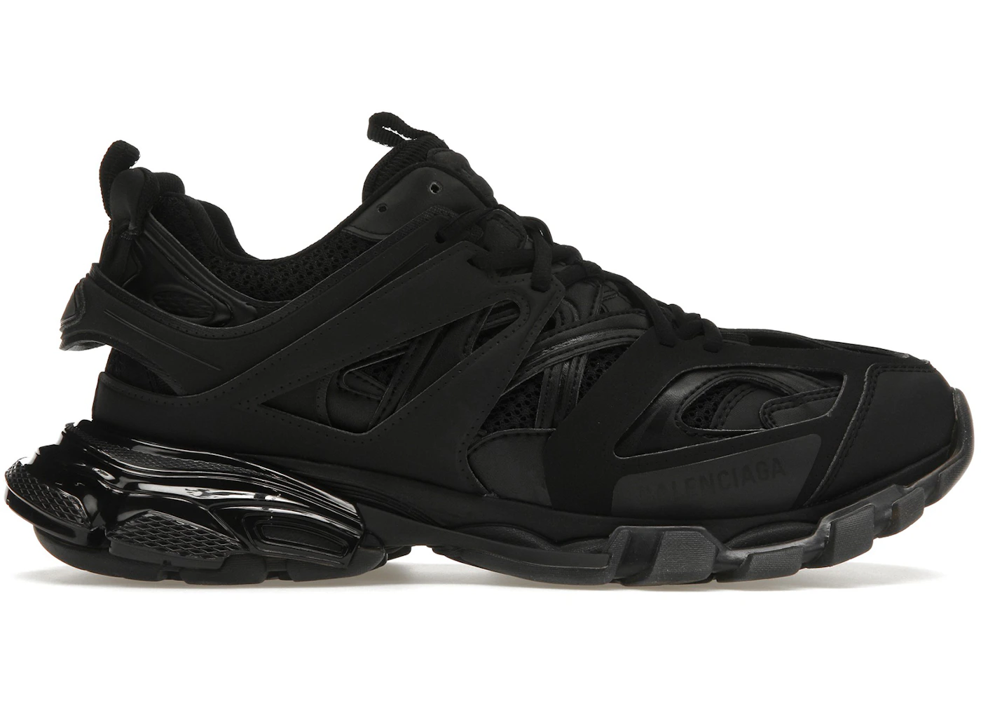 Balenciaga Track Clear Sole Black Men's 647742W3BM21000 US