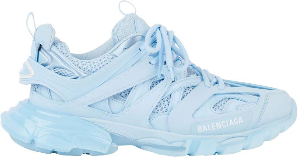 Balenciaga Track Clear Sole Light Blue (Women's) - 647741W3BM24200 - US
