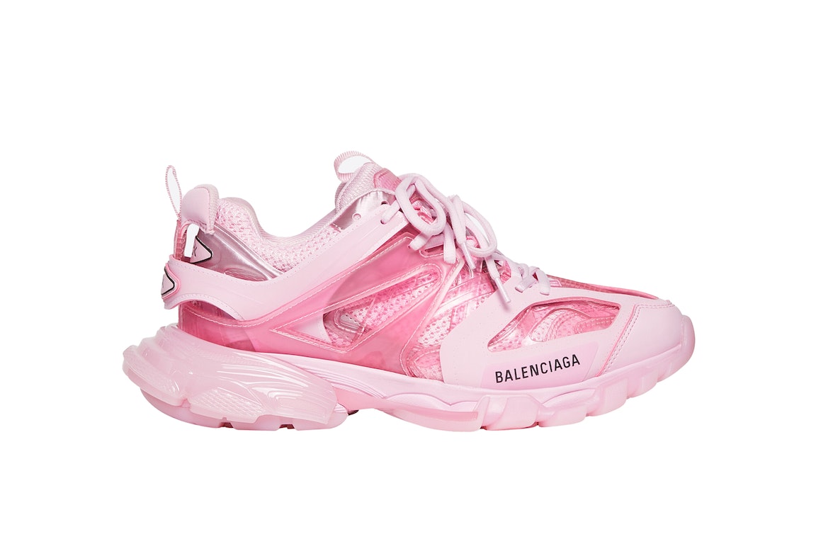 Pre-owned Balenciaga Track Clear Sole Pink (women's)