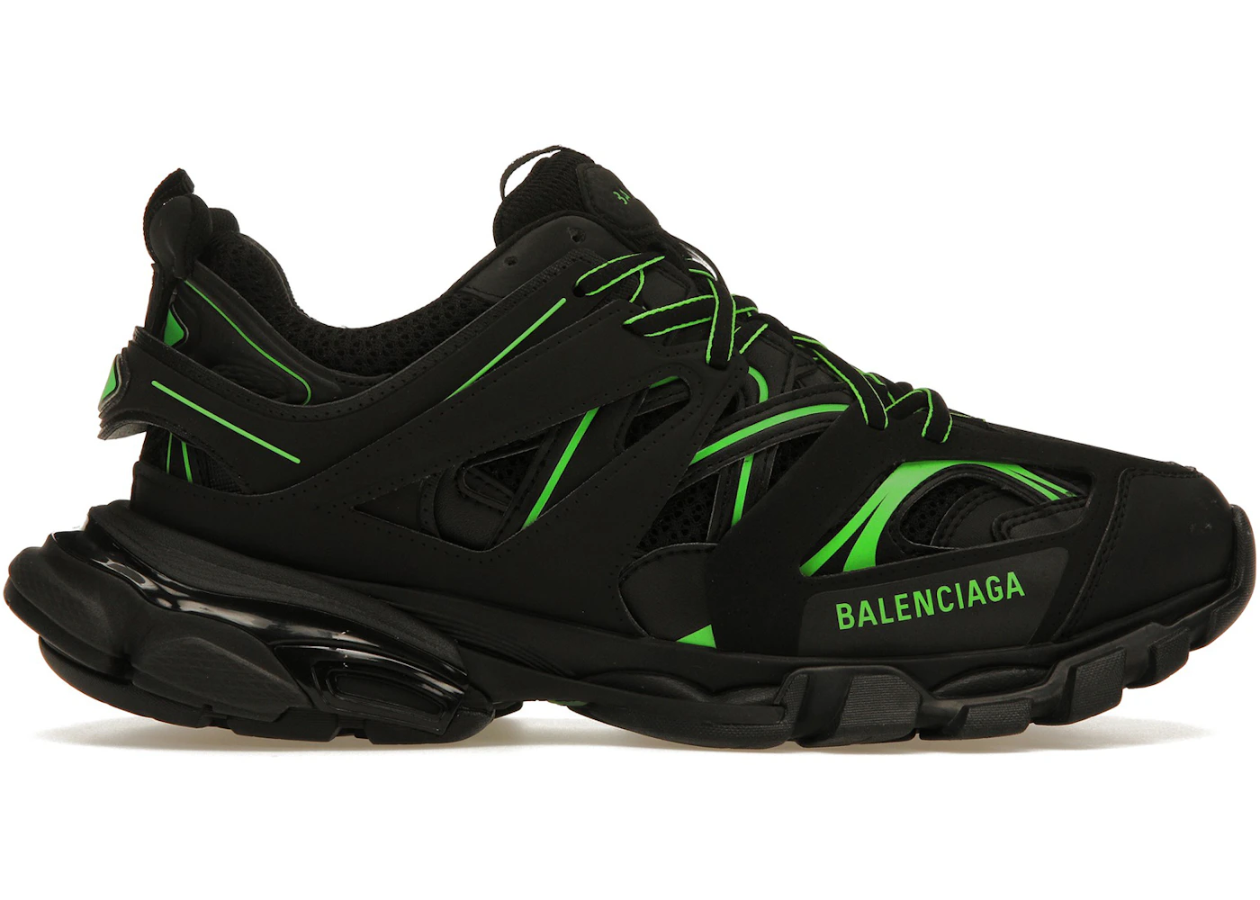Balenciaga Track Black Blue Green Balenciaga Track Black Green