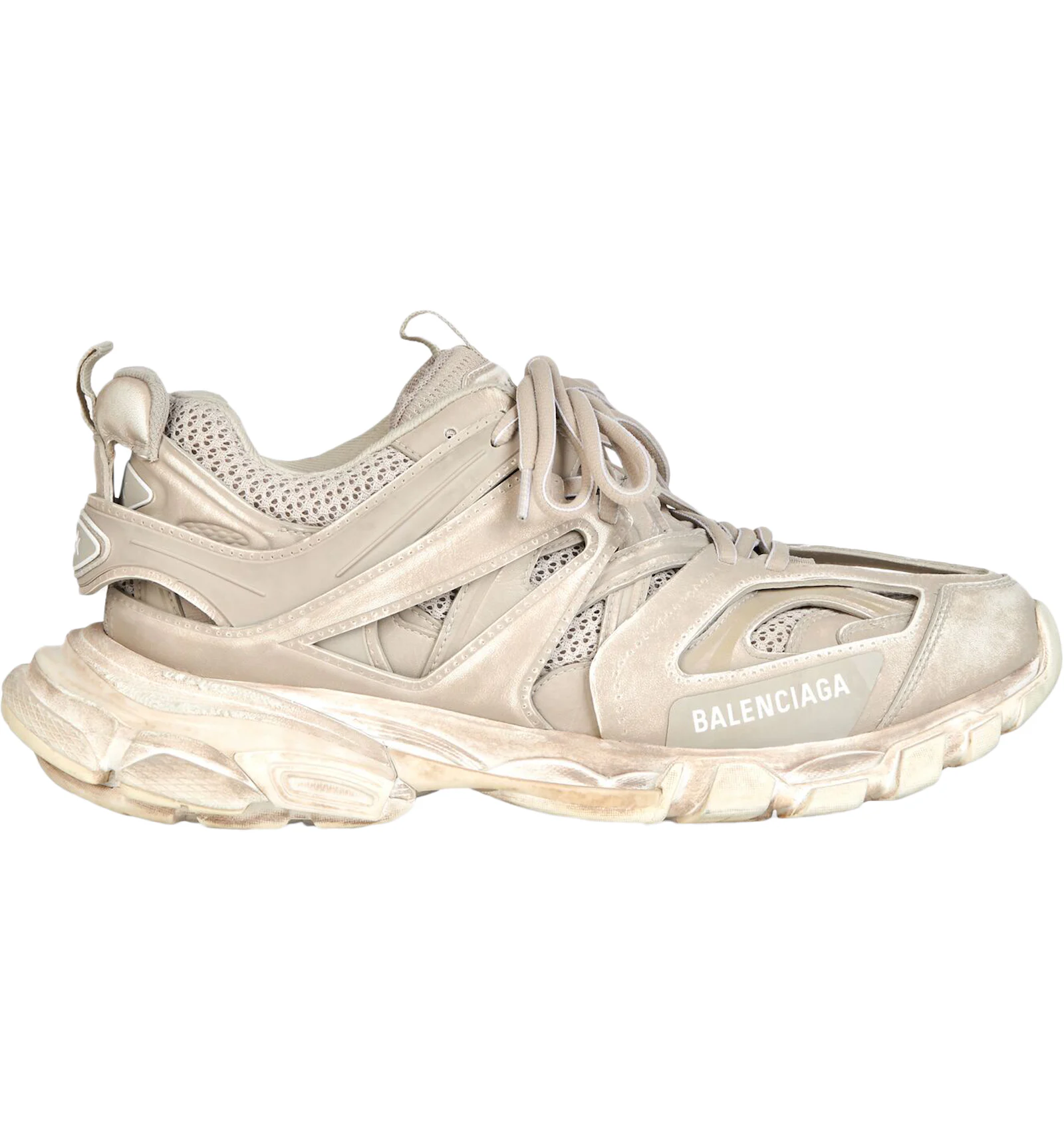Beige balenciaga best sale track